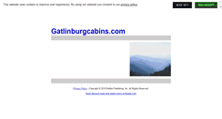 Desktop Screenshot of gatlinburgcabins.com
