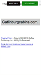 Mobile Screenshot of gatlinburgcabins.com